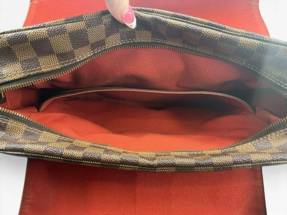 Louis Vuitton Damier Naviglio N45255 Brown